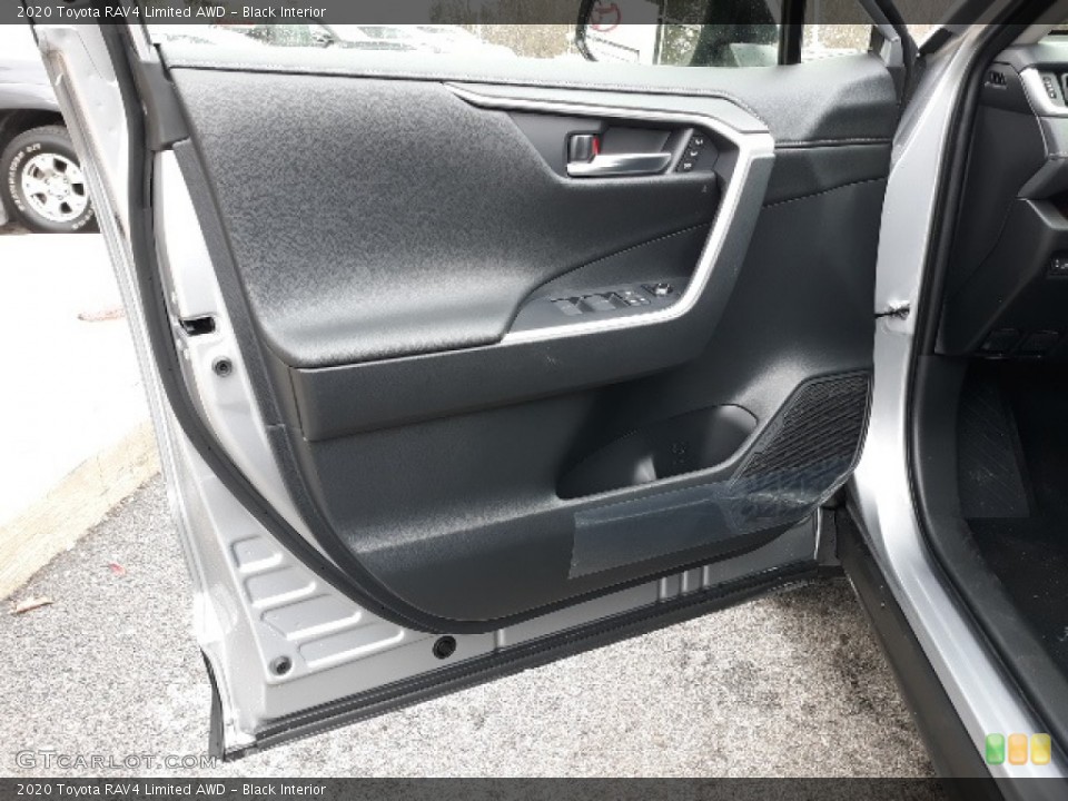 Black Interior Door Panel for the 2020 Toyota RAV4 Limited AWD #136914796
