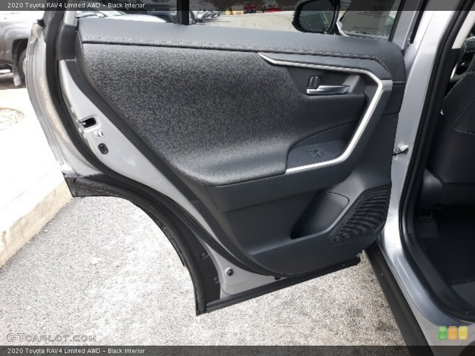 Black Interior Door Panel for the 2020 Toyota RAV4 Limited AWD #136914874