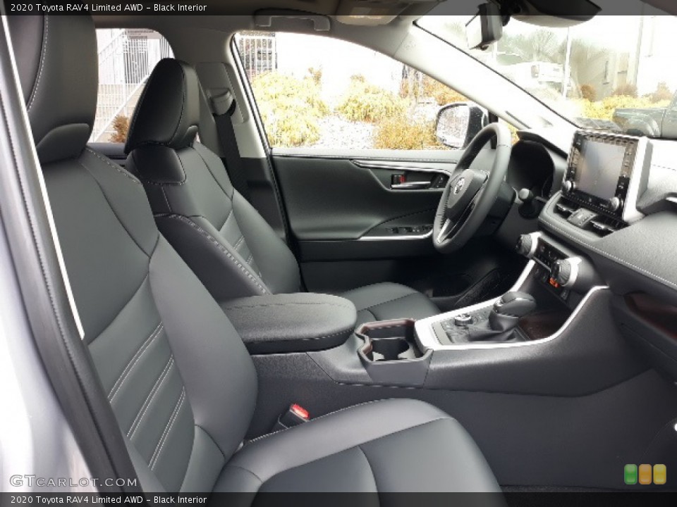 Black Interior Front Seat for the 2020 Toyota RAV4 Limited AWD #136915003