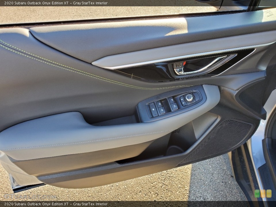 Gray StarTex Interior Door Panel for the 2020 Subaru Outback Onyx Edition XT #136918246