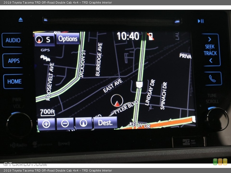 TRD Graphite Interior Navigation for the 2019 Toyota Tacoma TRD Off-Road Double Cab 4x4 #136921413