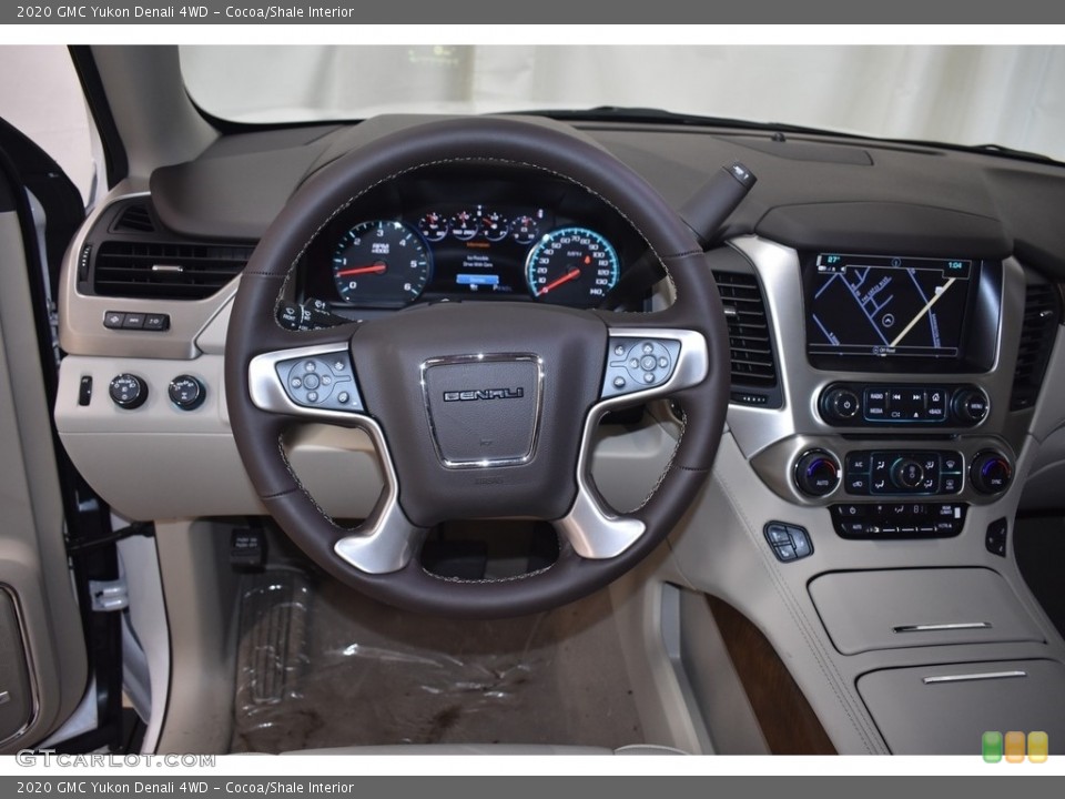 Cocoa/Shale Interior Dashboard for the 2020 GMC Yukon Denali 4WD #136926654
