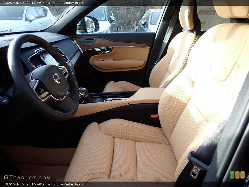 Amber 2020 Volvo XC90 Interiors