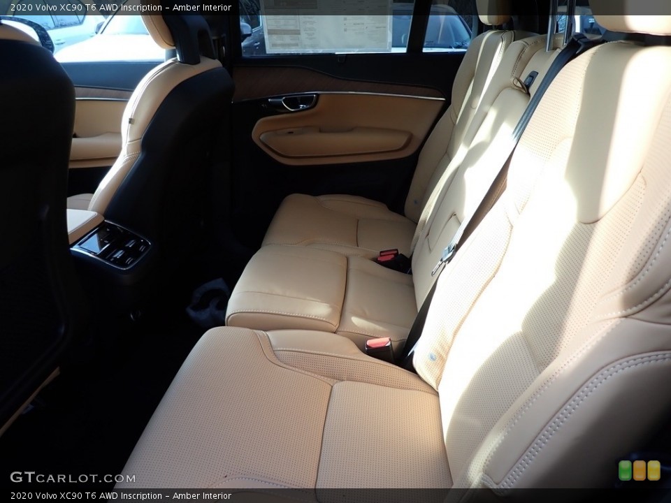 Amber Interior Rear Seat for the 2020 Volvo XC90 T6 AWD Inscription #136926726
