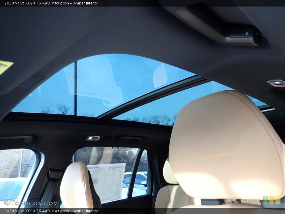 Amber Interior Sunroof for the 2020 Volvo XC90 T6 AWD Inscription #136926813