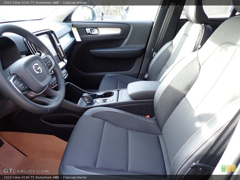 Charcoal Interior Front Seat for the 2020 Volvo XC40 T5 Momentum AWD #136927029