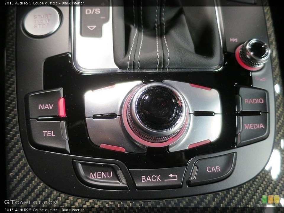 Black Interior Controls for the 2015 Audi RS 5 Coupe quattro #136934038