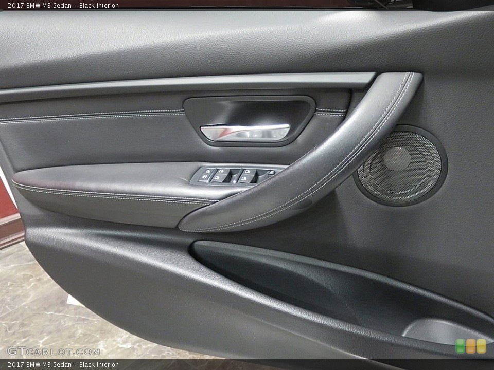 Black Interior Door Panel for the 2017 BMW M3 Sedan #136935810