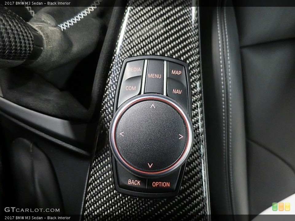 Black Interior Controls for the 2017 BMW M3 Sedan #136935921