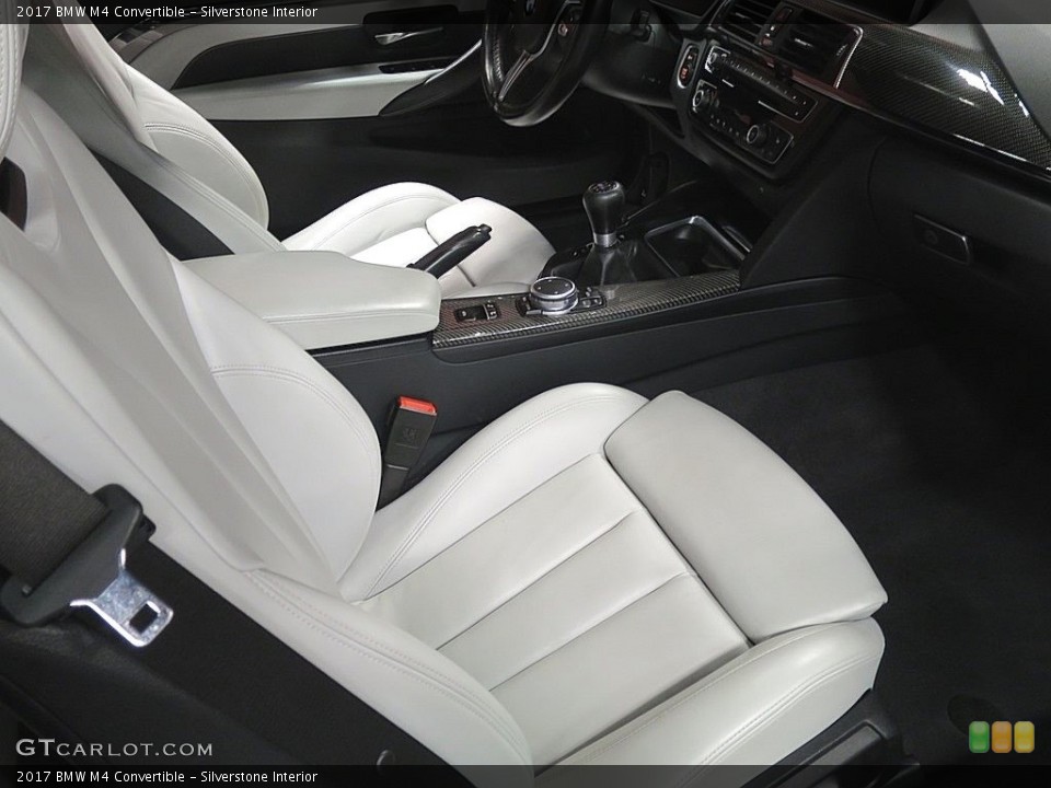 Silverstone Interior Front Seat for the 2017 BMW M4 Convertible #136936593