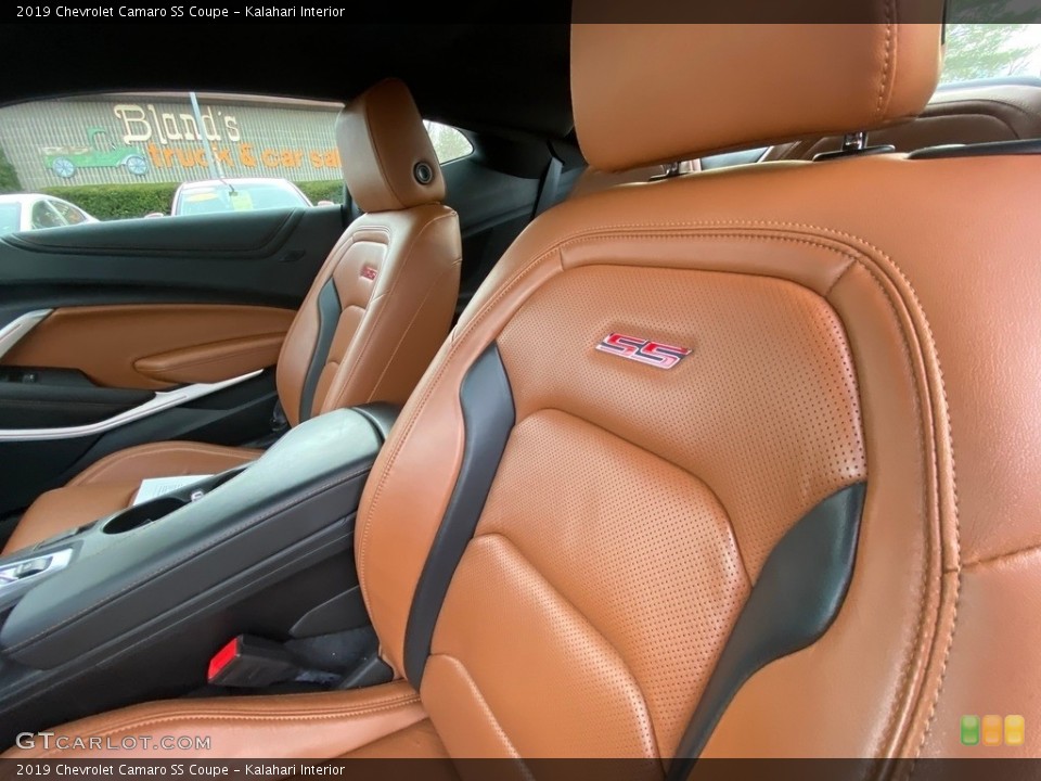 Kalahari Interior Front Seat for the 2019 Chevrolet Camaro SS Coupe #136936662