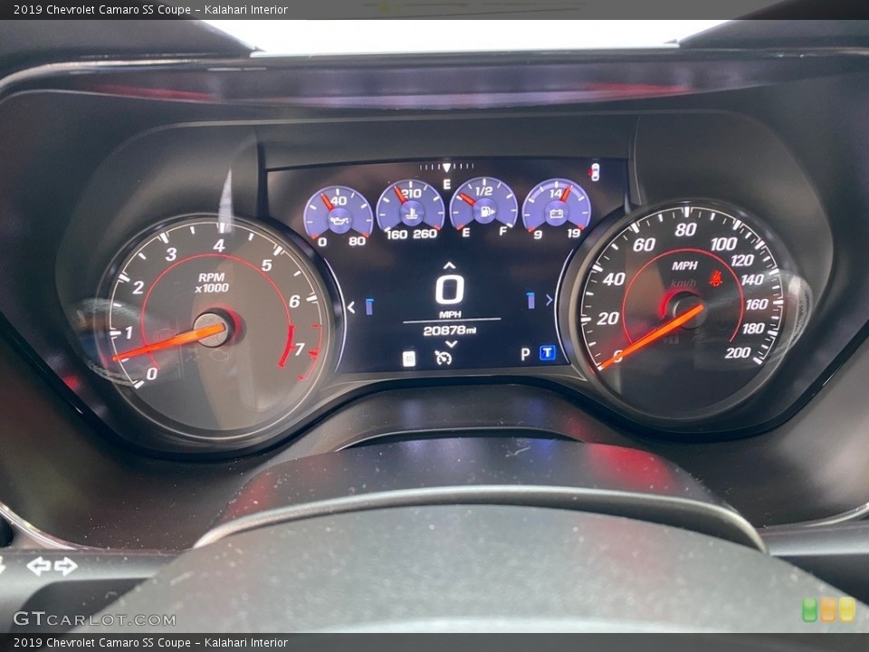 Kalahari Interior Gauges for the 2019 Chevrolet Camaro SS Coupe #136936671