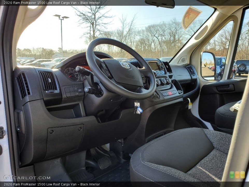 Black Interior Photo for the 2020 Ram ProMaster 1500 Low Roof Cargo Van #136938240