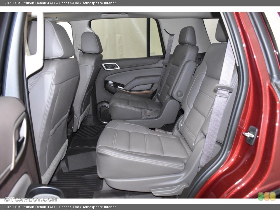 Cocoa/­Dark Atmosphere Interior Rear Seat for the 2020 GMC Yukon Denali 4WD #136939170