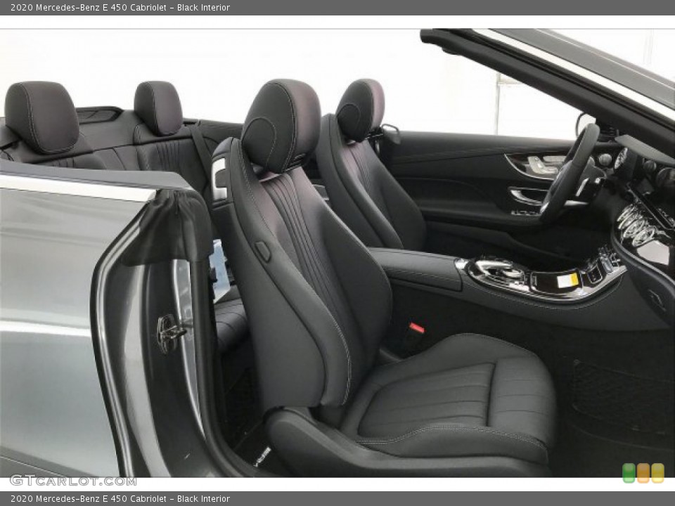 Black Interior Photo for the 2020 Mercedes-Benz E 450 Cabriolet #136939173