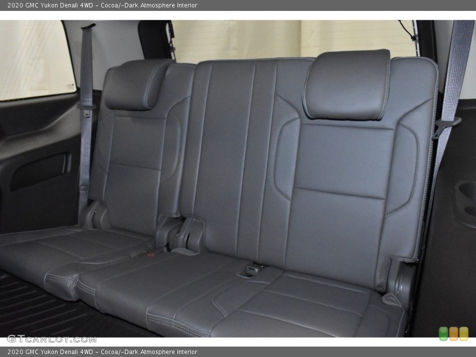 Cocoa/­Dark Atmosphere Interior Rear Seat for the 2020 GMC Yukon Denali 4WD #136939191