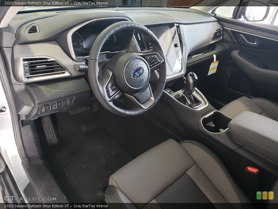 Gray StarTex Interior Photo for the 2020 Subaru Outback Onyx Edition XT #136944852