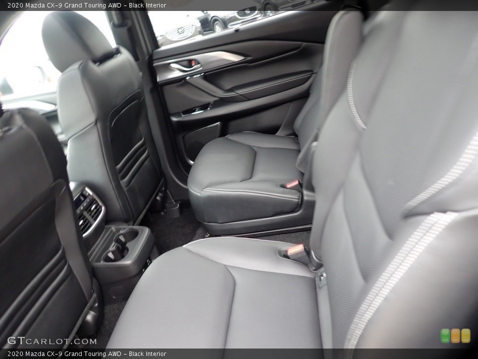 Black Interior Rear Seat for the 2020 Mazda CX-9 Grand Touring AWD #136947414