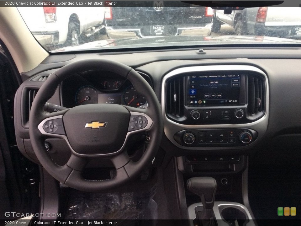 Jet Black Interior Dashboard for the 2020 Chevrolet Colorado LT Extended Cab #136948140