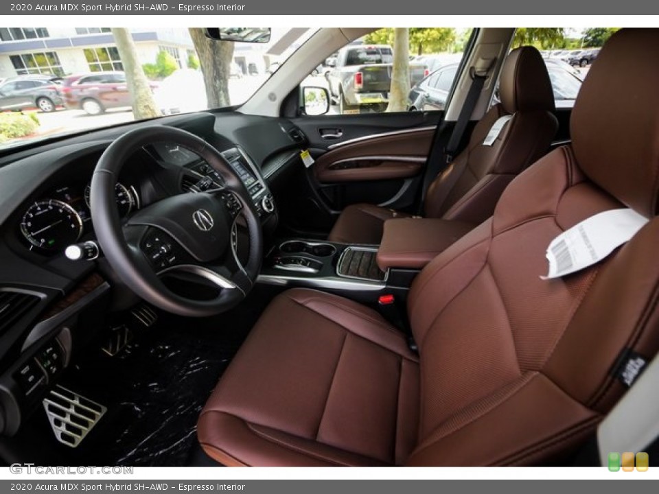 Espresso 2020 Acura MDX Interiors