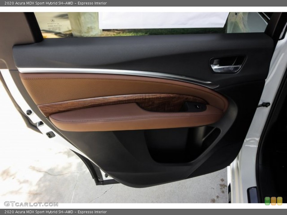 Espresso Interior Door Panel for the 2020 Acura MDX Sport Hybrid SH-AWD #136949478