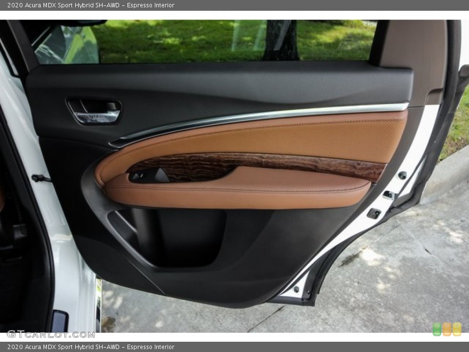 Espresso Interior Door Panel for the 2020 Acura MDX Sport Hybrid SH-AWD #136949559