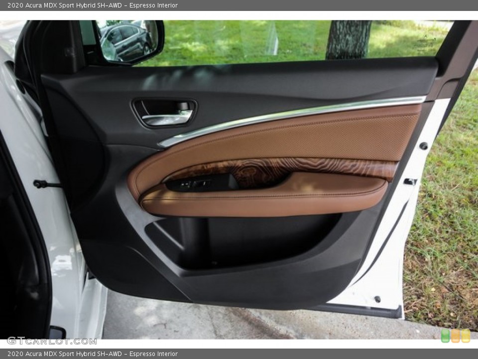 Espresso Interior Door Panel for the 2020 Acura MDX Sport Hybrid SH-AWD #136949604