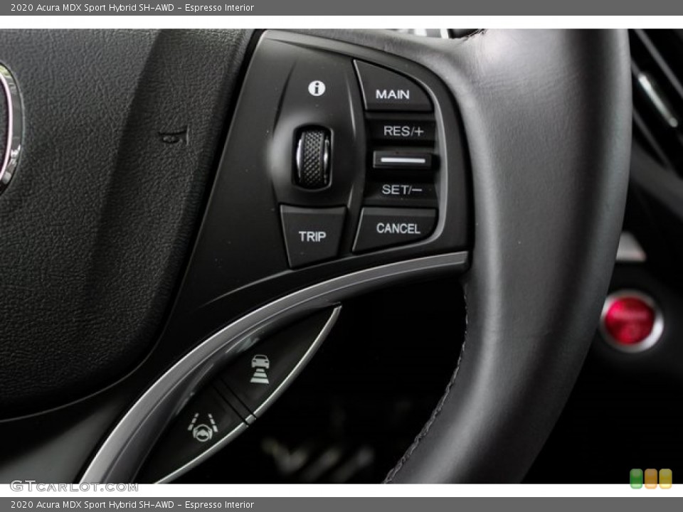 Espresso Interior Steering Wheel for the 2020 Acura MDX Sport Hybrid SH-AWD #136949826