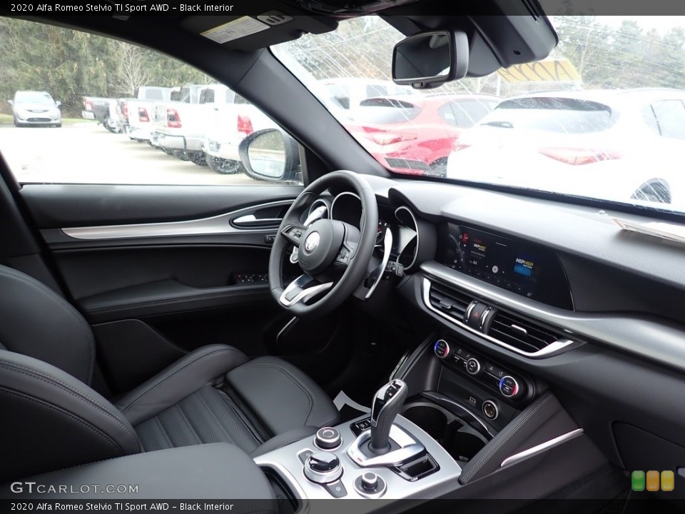 Black Interior Dashboard for the 2020 Alfa Romeo Stelvio TI Sport AWD #136951848