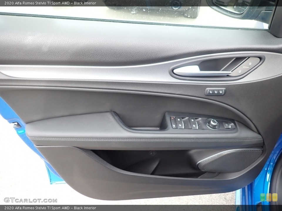 Black Interior Door Panel for the 2020 Alfa Romeo Stelvio TI Sport AWD #136951941