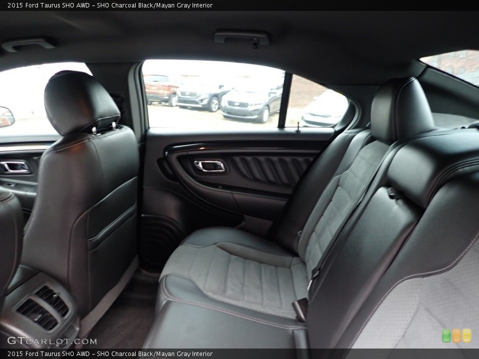 SHO Charcoal Black/Mayan Gray Interior Rear Seat for the 2015 Ford Taurus SHO AWD #136953111