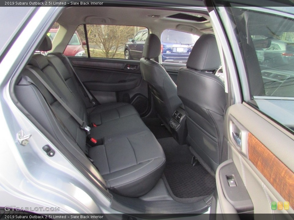 Slate Black Interior Rear Seat for the 2019 Subaru Outback 2.5i Limited #136953597