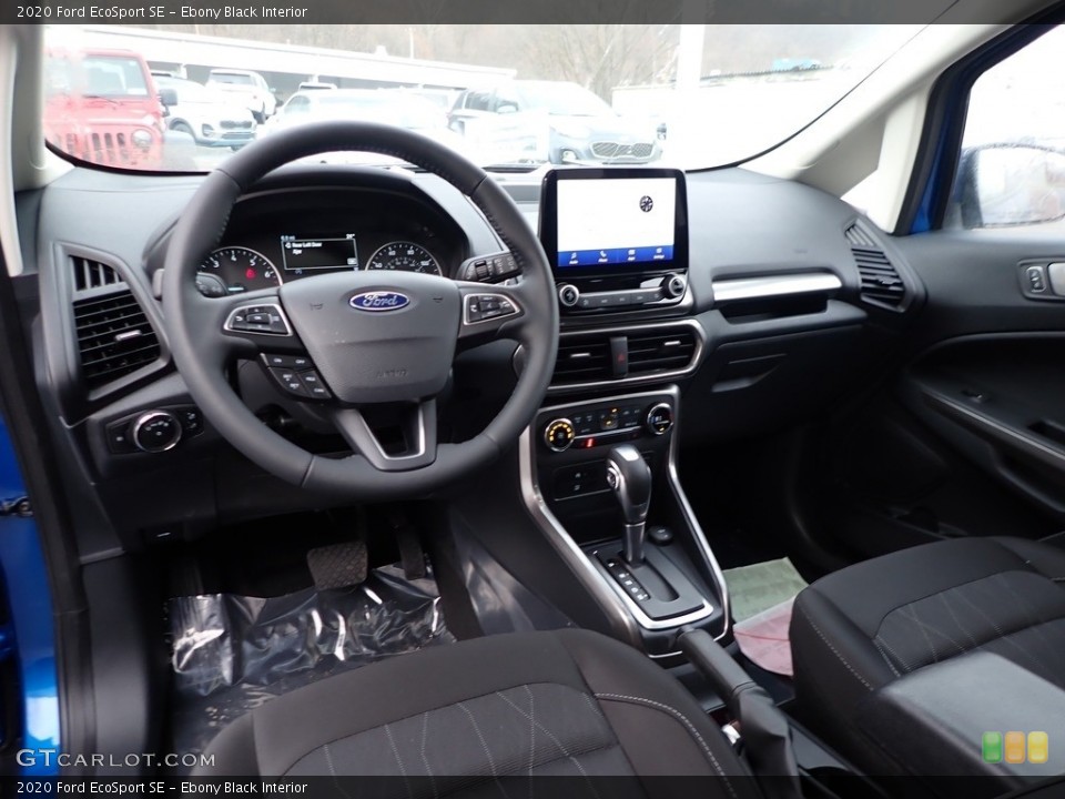 Ebony Black Interior Photo for the 2020 Ford EcoSport SE #136954632