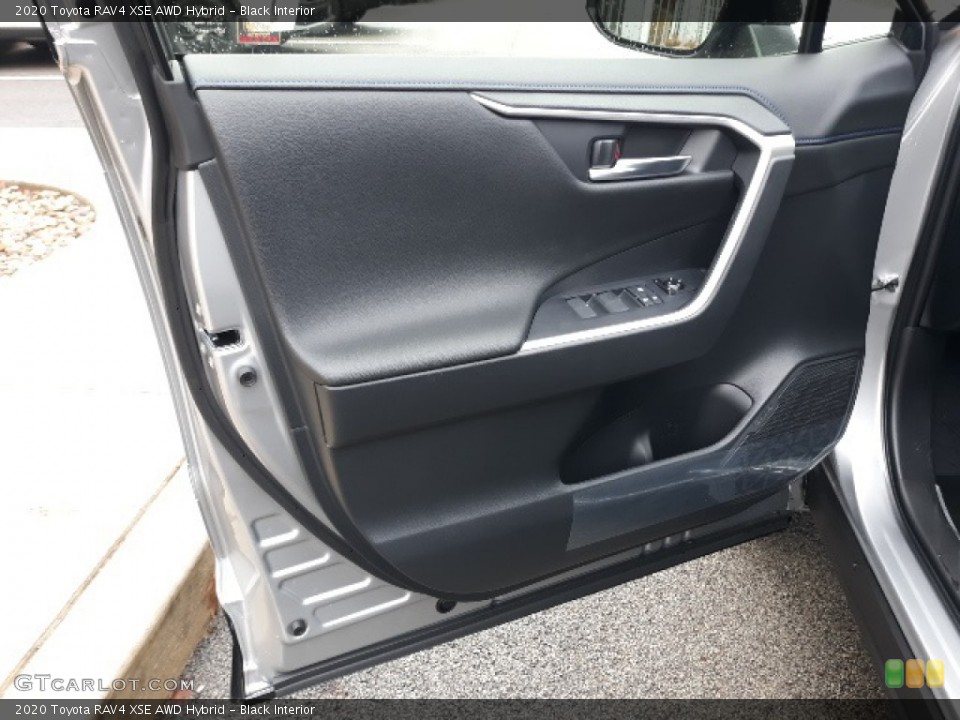 Black Interior Door Panel for the 2020 Toyota RAV4 XSE AWD Hybrid #136959756
