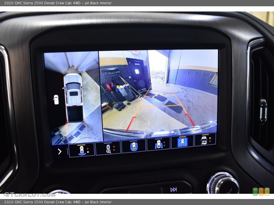 Jet Black Interior Controls for the 2020 GMC Sierra 1500 Denali Crew Cab 4WD #136961304