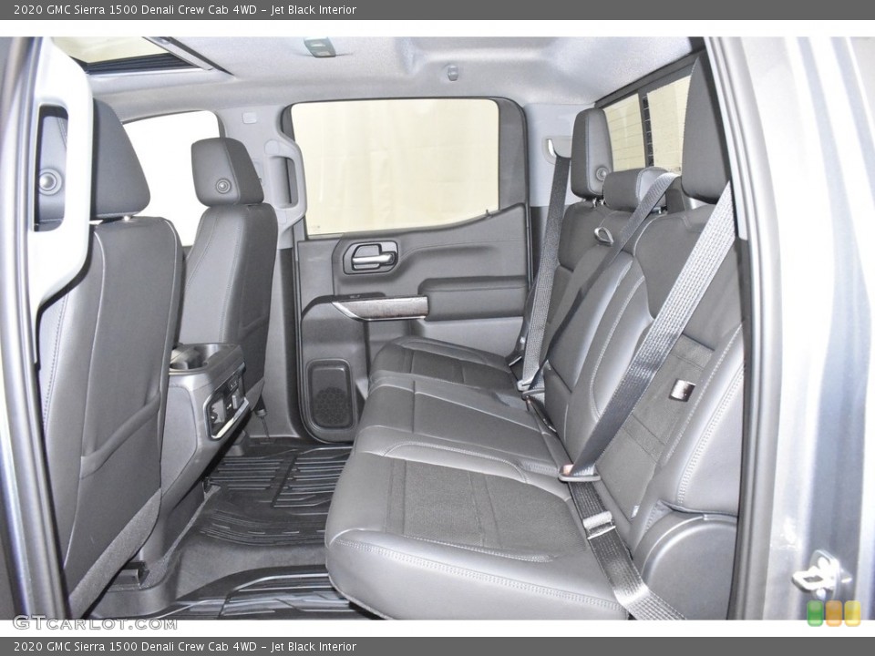 Jet Black Interior Rear Seat for the 2020 GMC Sierra 1500 Denali Crew Cab 4WD #136961451