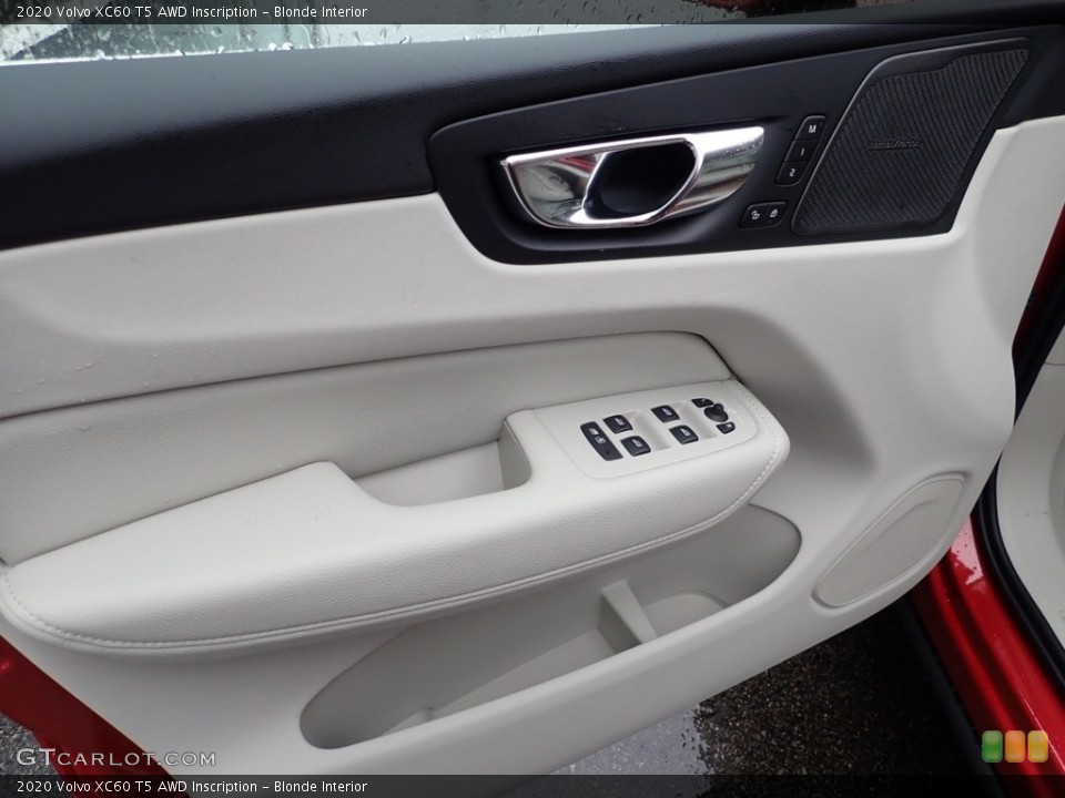 Blonde Interior Door Panel for the 2020 Volvo XC60 T5 AWD Inscription #136963413