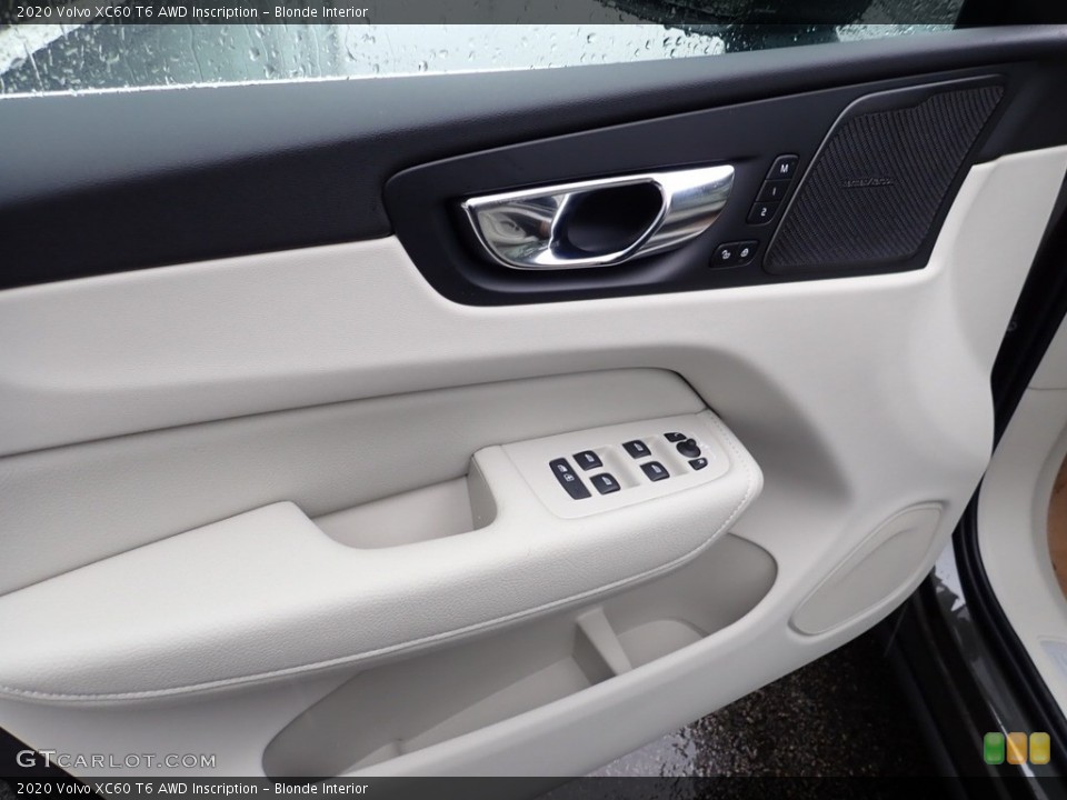 Blonde Interior Door Panel for the 2020 Volvo XC60 T6 AWD Inscription #136964226