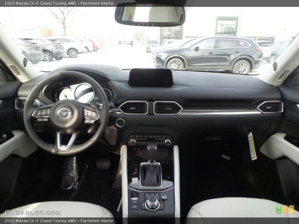 Parchment Interior Dashboard for the 2020 Mazda CX-5 Grand Touring AWD #136964577