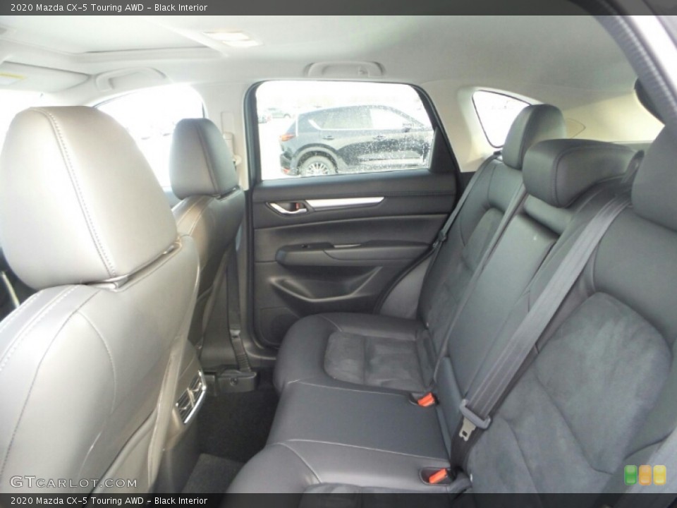 Black Interior Rear Seat for the 2020 Mazda CX-5 Touring AWD #136965621