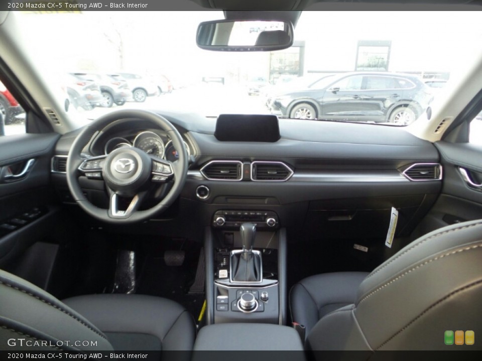 Black Interior Photo for the 2020 Mazda CX-5 Touring AWD #136965642