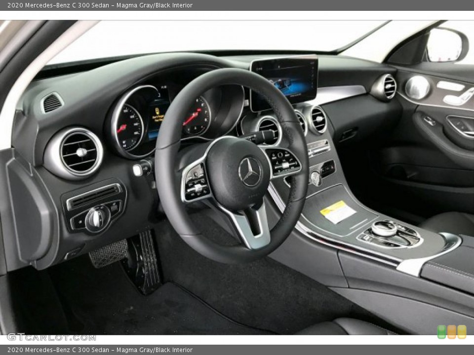 Magma Gray/Black Interior Dashboard for the 2020 Mercedes-Benz C 300 Sedan #136967949
