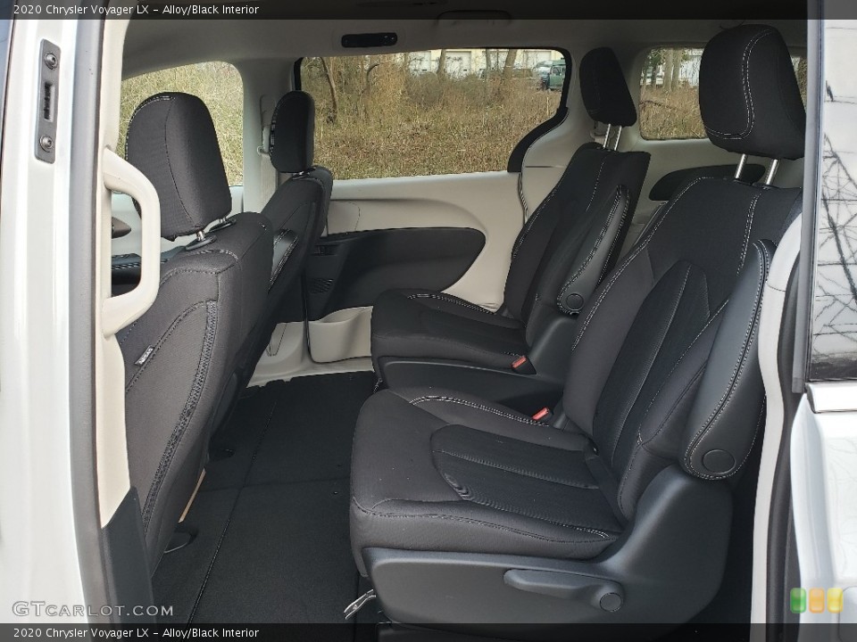 Alloy/Black Interior Rear Seat for the 2020 Chrysler Voyager LX #136969953