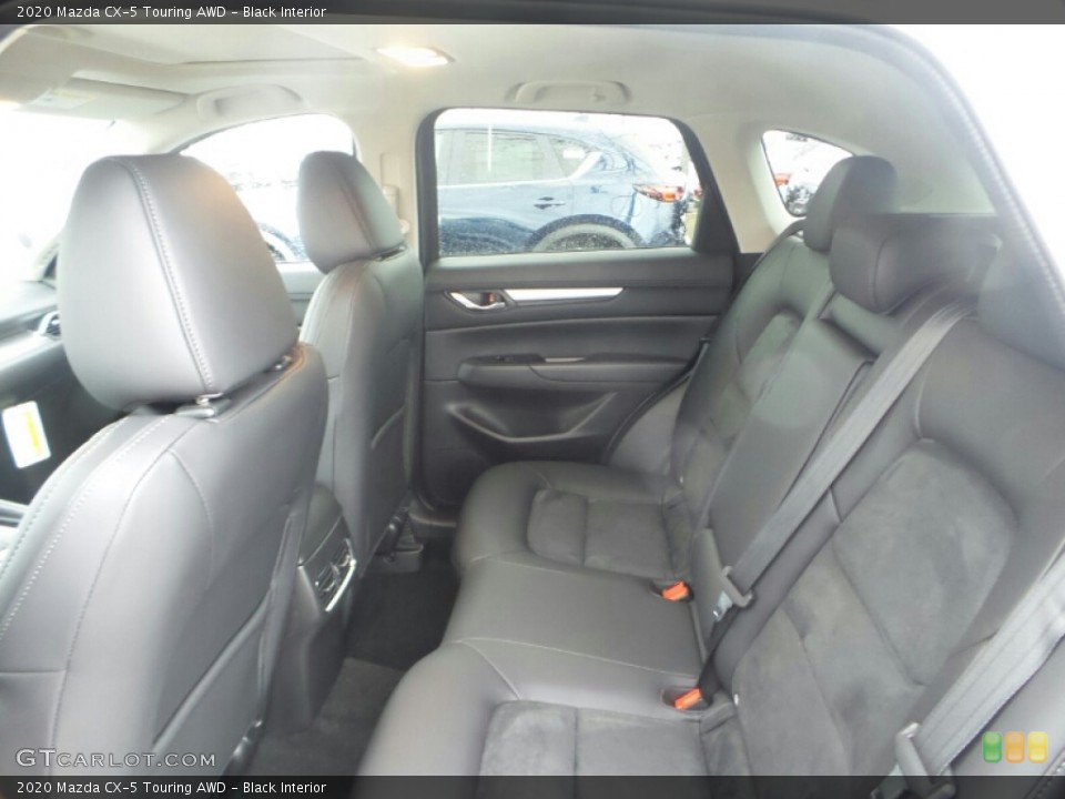 Black Interior Rear Seat for the 2020 Mazda CX-5 Touring AWD #136973299