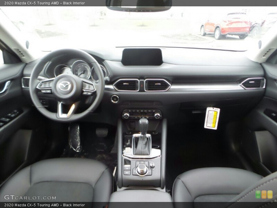 Black Interior Dashboard for the 2020 Mazda CX-5 Touring AWD #136973326