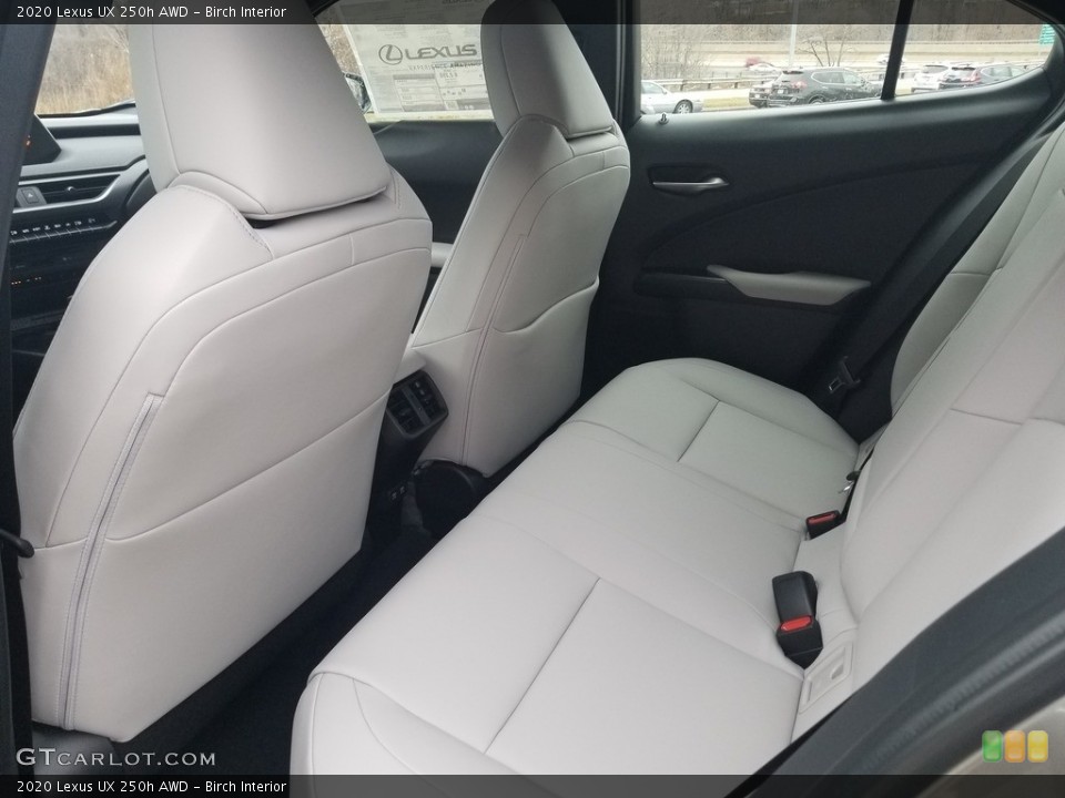 Birch Interior Rear Seat for the 2020 Lexus UX 250h AWD #136973392