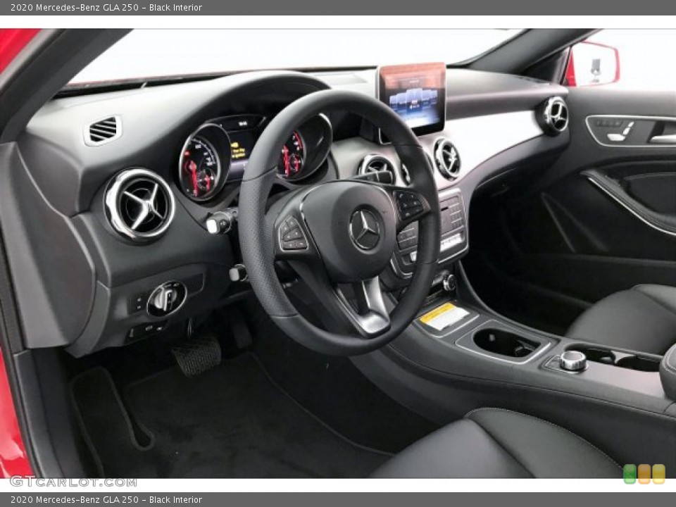 Black Interior Dashboard for the 2020 Mercedes-Benz GLA 250 #136976197