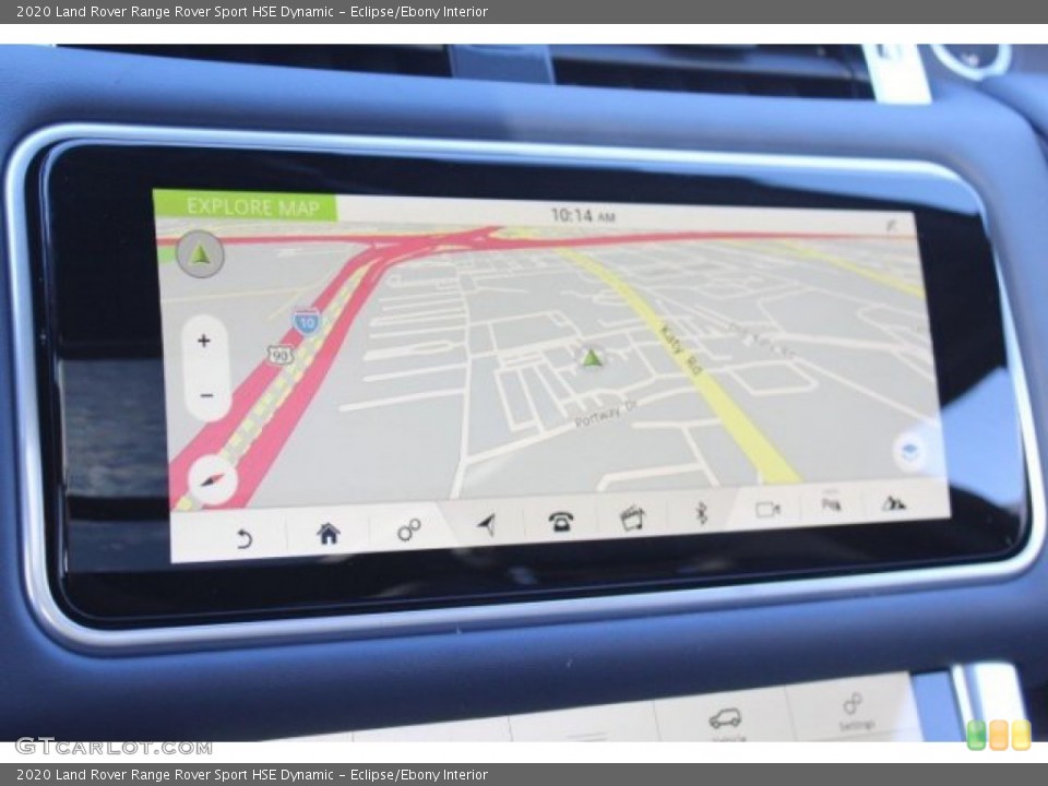 Eclipse/Ebony Interior Navigation for the 2020 Land Rover Range Rover Sport HSE Dynamic #136978443