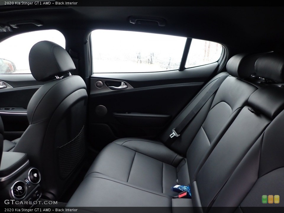 Black Interior Rear Seat for the 2020 Kia Stinger GT1 AWD #136980877