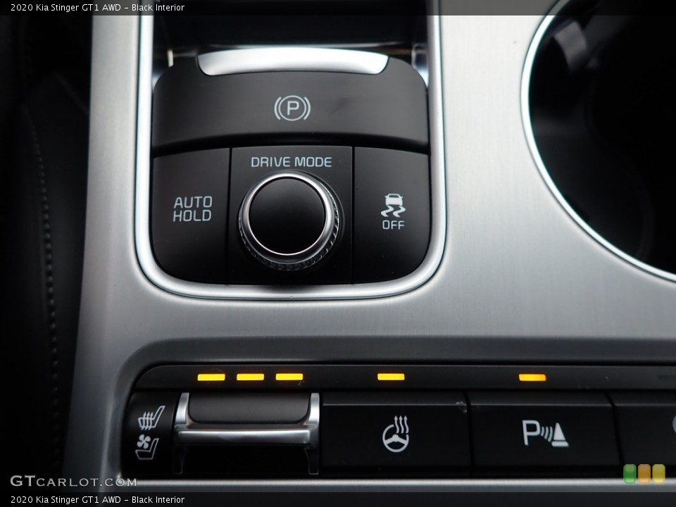 Black Interior Controls for the 2020 Kia Stinger GT1 AWD #136980976